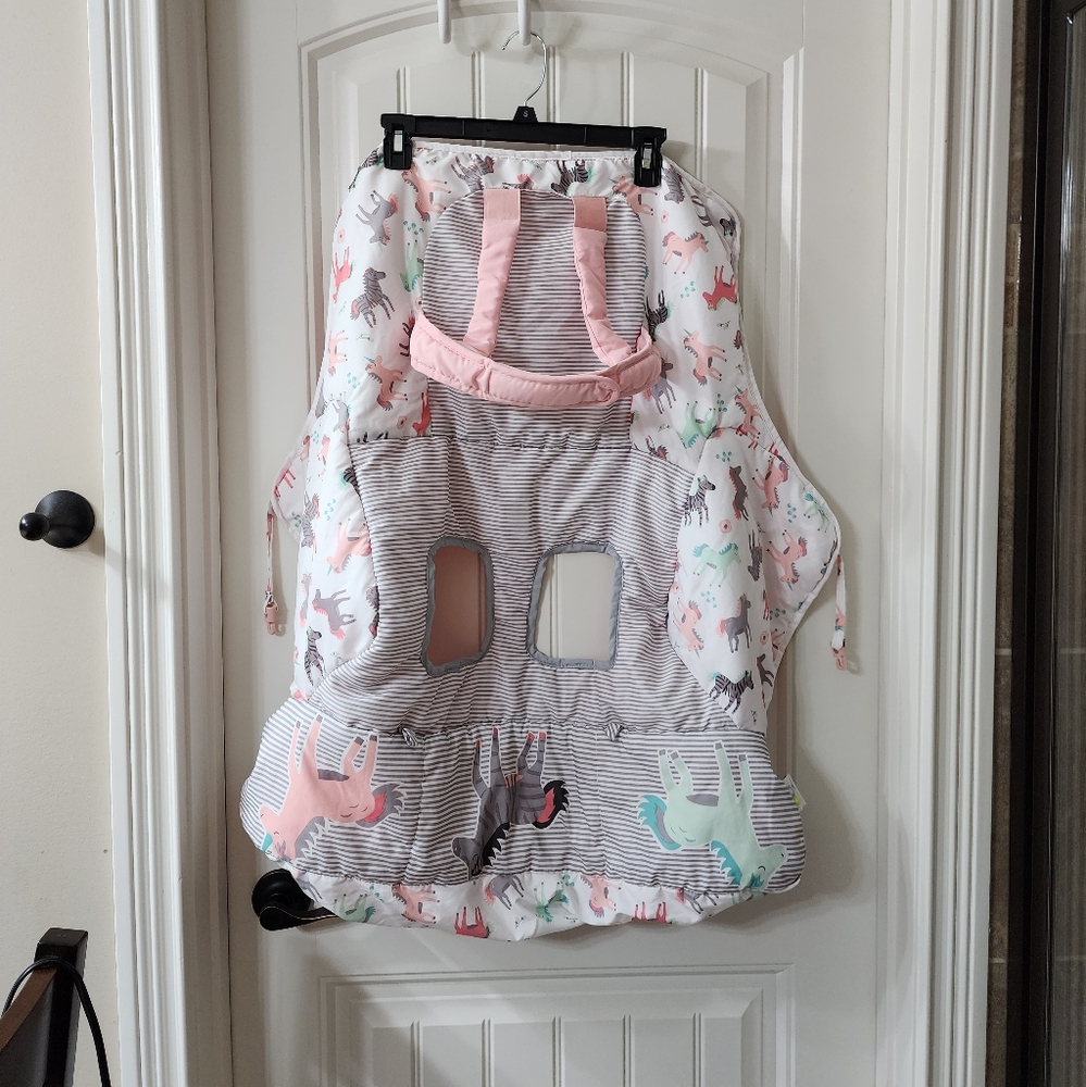 GO by Goldbug cart and high chair cover
